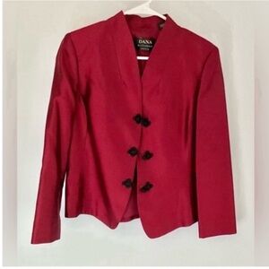 Dana Buchman Women's Red Jacket medium petite
